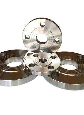 正宗304不锈钢法兰片盘8个镍板式平焊接锻打PN1016公斤压力DN80负