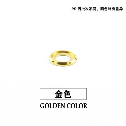 钛合金花式台阶垫圈M5/M6/M8/M10螺丝法兰加大烧钛金蓝黑装饰垫片