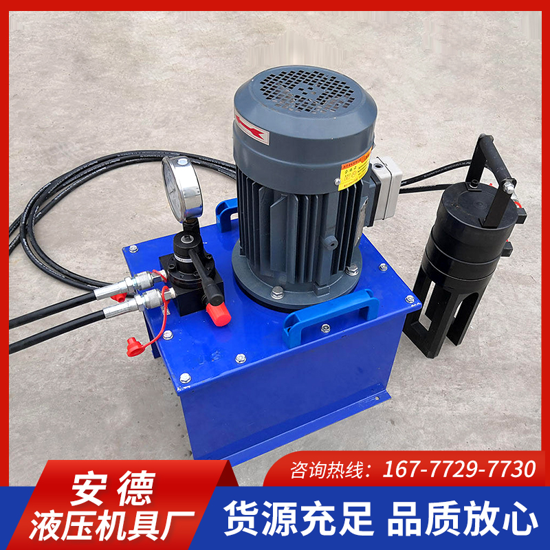 钢筋套筒冷挤压机单双道模具直螺纹钢筋套管连接机便携泵站挤压钳