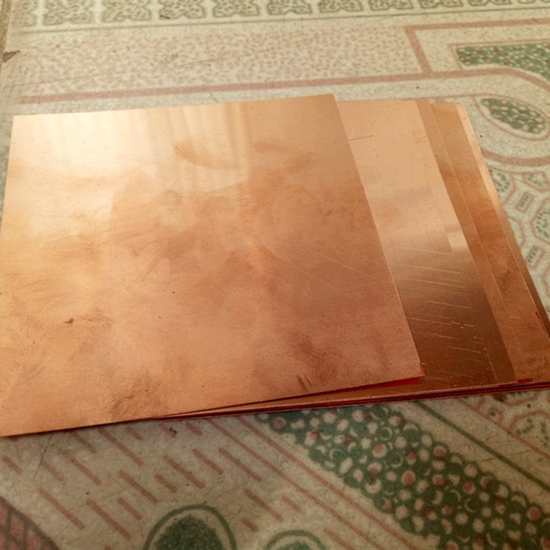 T2紫铜排 ,紫铜棒 m紫铜板  紫铜片0.5 1 2 3 5 10mm,零切加工