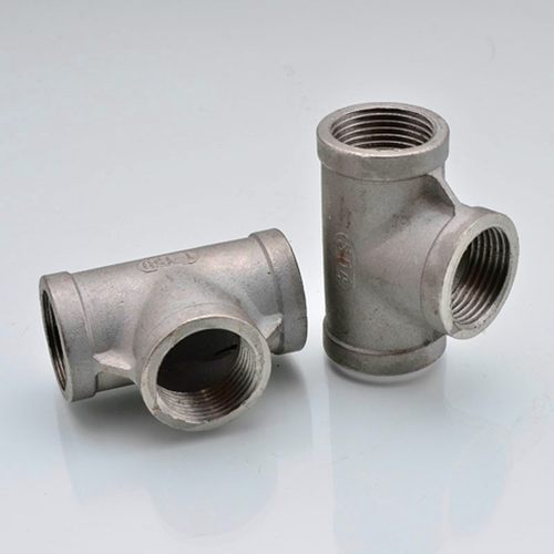 201/304/316不锈钢内丝三通4分内螺纹水管三通接头/工业三通 4分