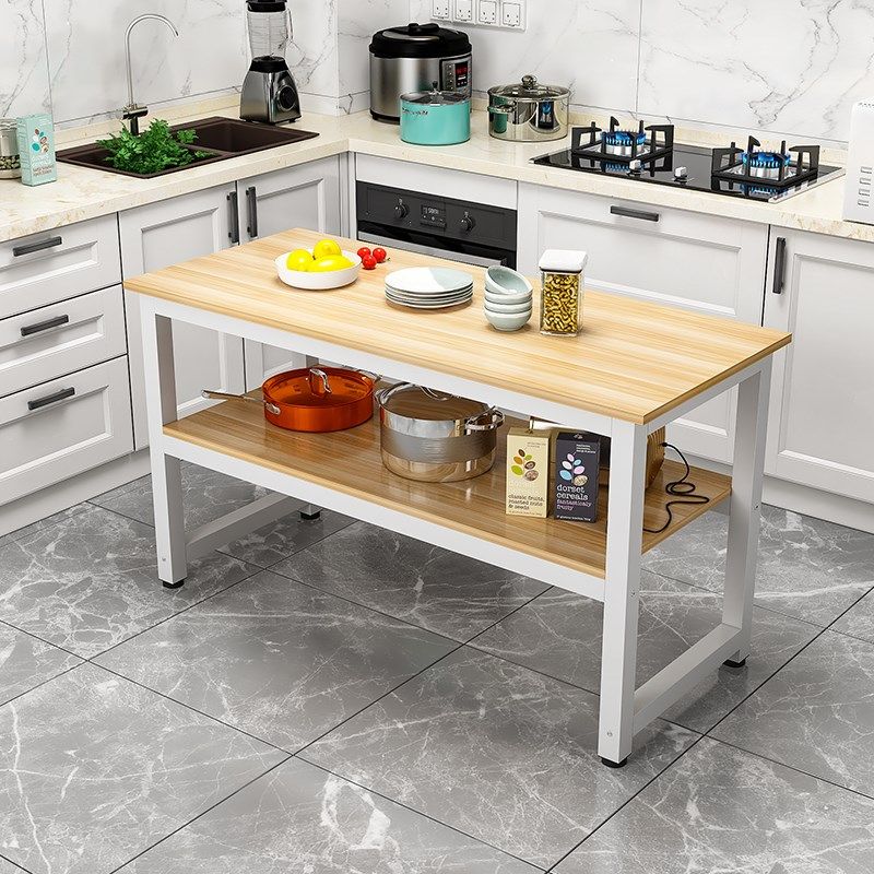 厨房小桌子单层落地置物架切菜桌操作台双层收纳小长桌料理台定做,个性定制/设计服务/DIY,明信片定制,淘宝优惠券,粉丝福利购,淘宝优惠卷