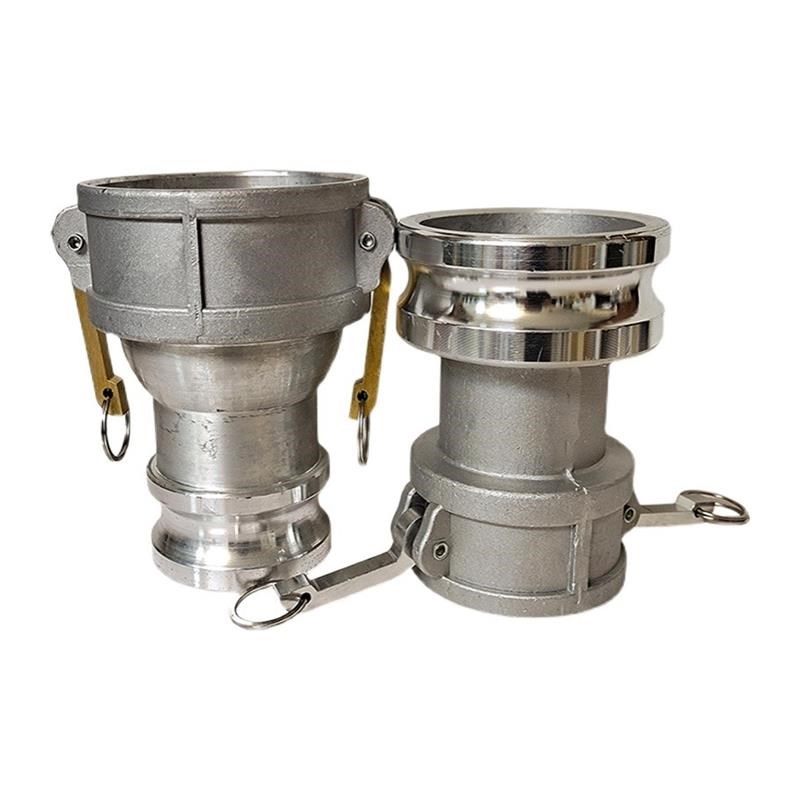 阴端变阳端快速接头油罐车铝合金卸油口母头变公Q头C变E转换管接