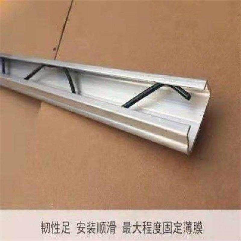 温室大棚卡槽卡簧配件防风热浸镀锌卡扣压条固定器压膜槽连接