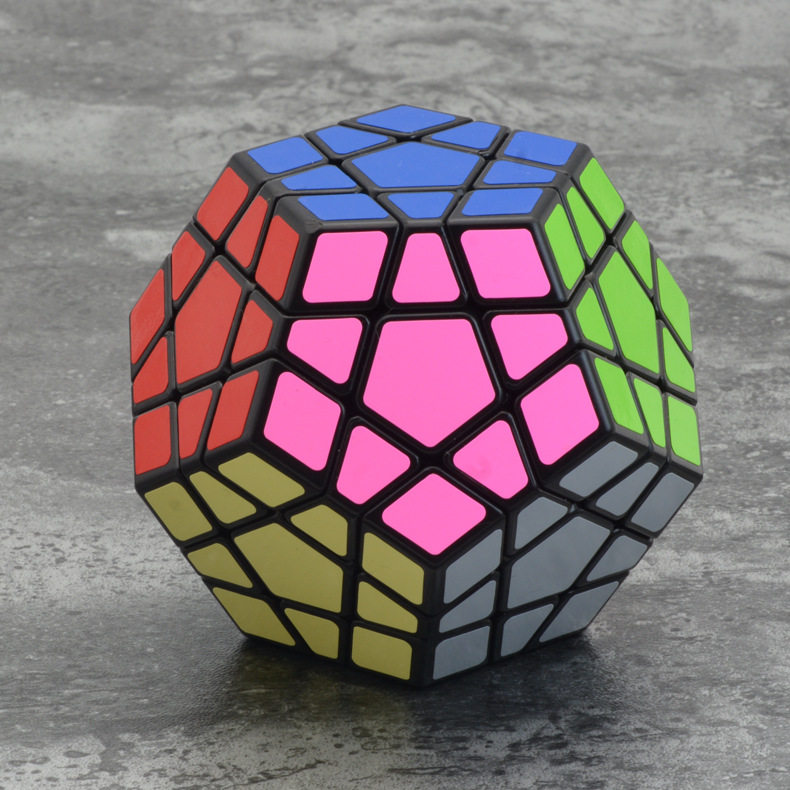 圣手三阶五魔方挑战高难度十二面体球形顺滑异形送魔方小队长教学