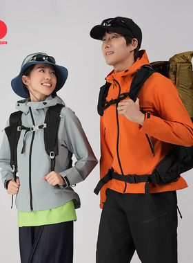 SCALER思凯乐户外运动男女软壳衣徒步登山外套2025春季新款