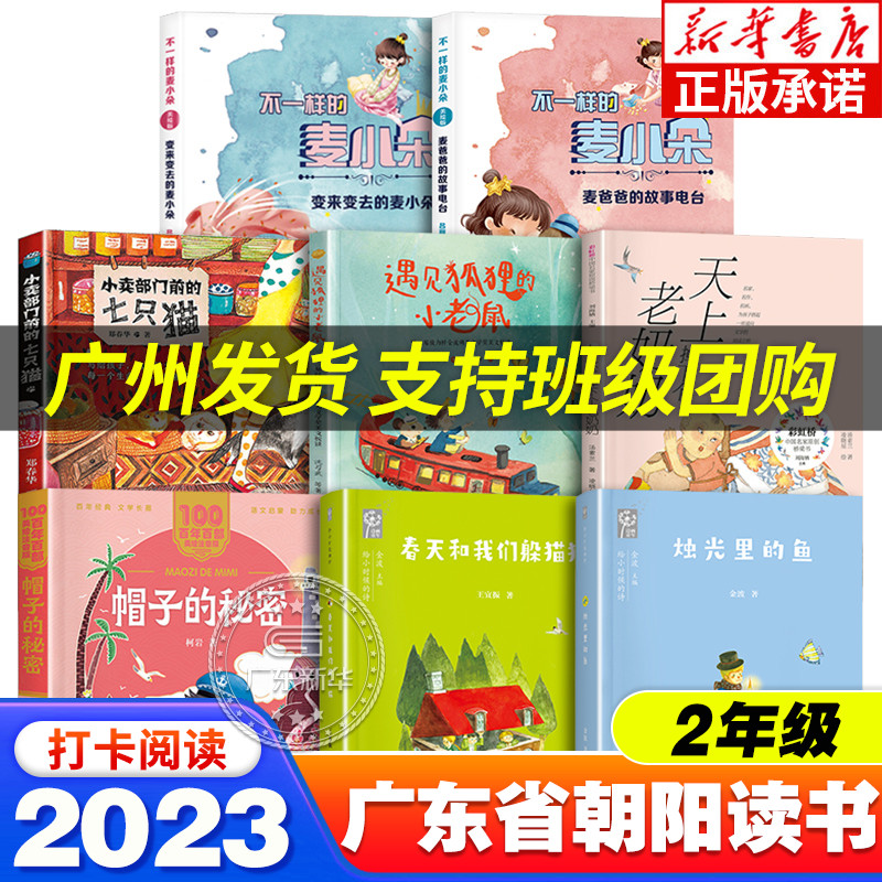 2023广东朝阳读书二年级