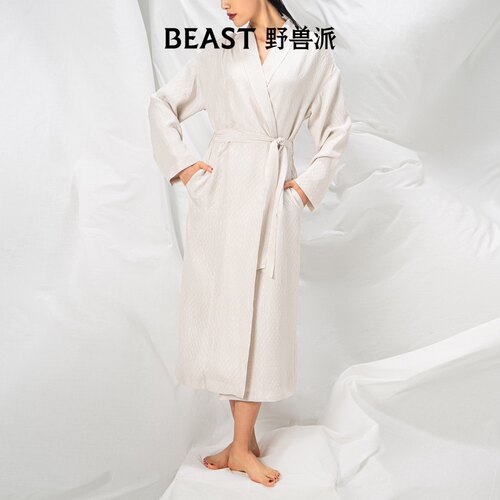 beast野兽派新款菱格长真丝