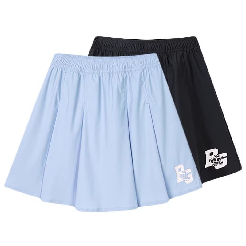 361°女童运动半身裙速干新品2025夏季短裙中大童百褶裙