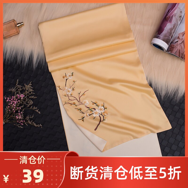 刺绣围巾苏绣春秋多功能披肩防嗮婚礼优雅礼品围脖夏季薄款丝巾|ruв категории Аксессуары, шарф/шарф/шаль - от Buy2taobao.com для оказания профессиональной услуги покупки агента Taobao