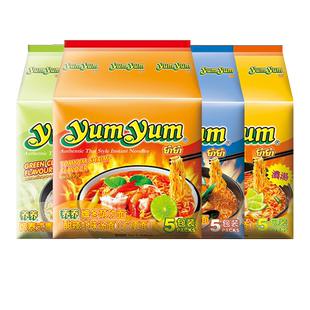 泰国进口食品yumyum养养牌冬阴功方便面酸辣虾味浓汤速食夜宵泡面