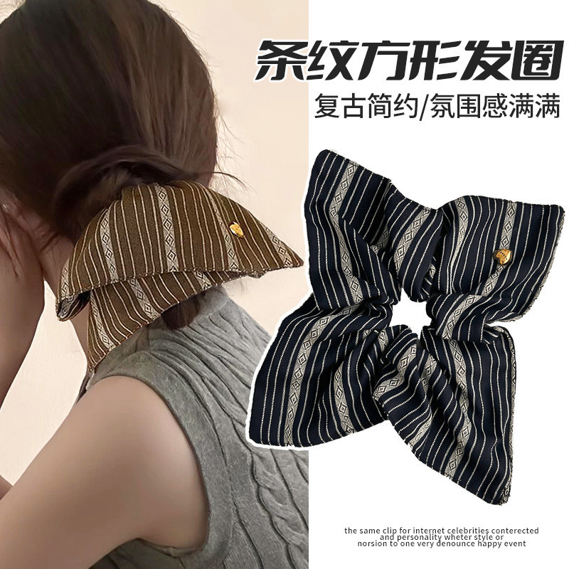 法式大肠发圈女秋冬新款高级感方巾皮筋发饰耐用头绳头饰甜美发带,饰品/流行首饰/时尚饰品新,发饰,淘宝优惠券,粉丝福利购,淘宝优惠卷