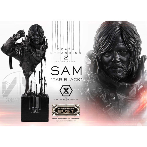 [定金]Prime 1 Statue P1S 1/3《死亡搁浅2》 山姆（焦油黑）胸像