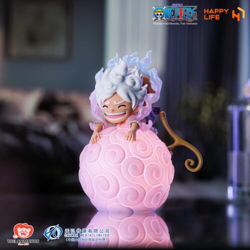 ［已到货］集美 HAPPY LIFE 恶魔果实 五档路飞 尼卡 声控小夜灯