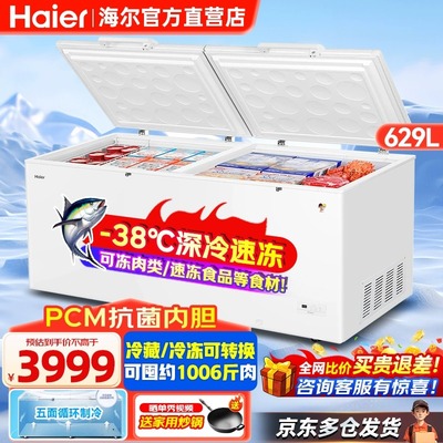 haier/海尔冰柜商用商用冷柜冷藏