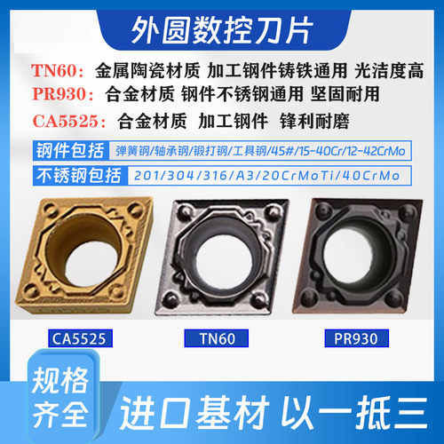 数控菱形刀片CCMT060204HQTN