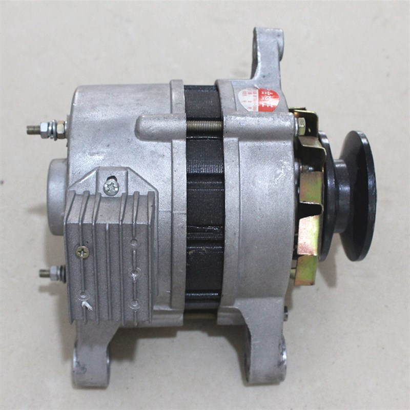 皮带轮式永磁220v伏2000w瓦小型铜线包大功率家用无刷交流发电机