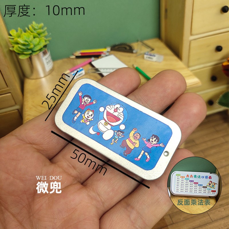 娃娃屋迷你文具bjd微缩有芯彩色铅笔模型ob11学习用品场景道具