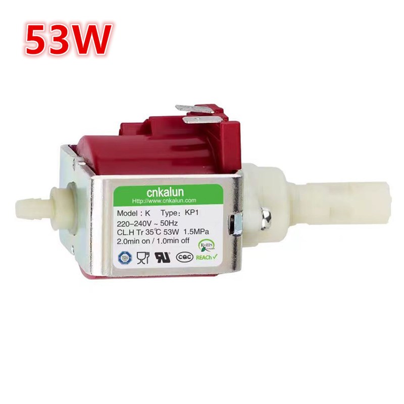 耐酸碱KP1电磁泵35W 53W 模温机/咖啡机/消毒柜/清洗机自吸水泵