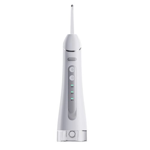 Electric handheld dental irrigator for removing stones, wate
