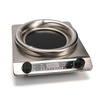 Concave electric ceramic stove 5000W hot pot stir fry multif