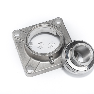 不锈钢带座轴承304材质方形座SUCF201 F202 F203 F 204 F205 F206