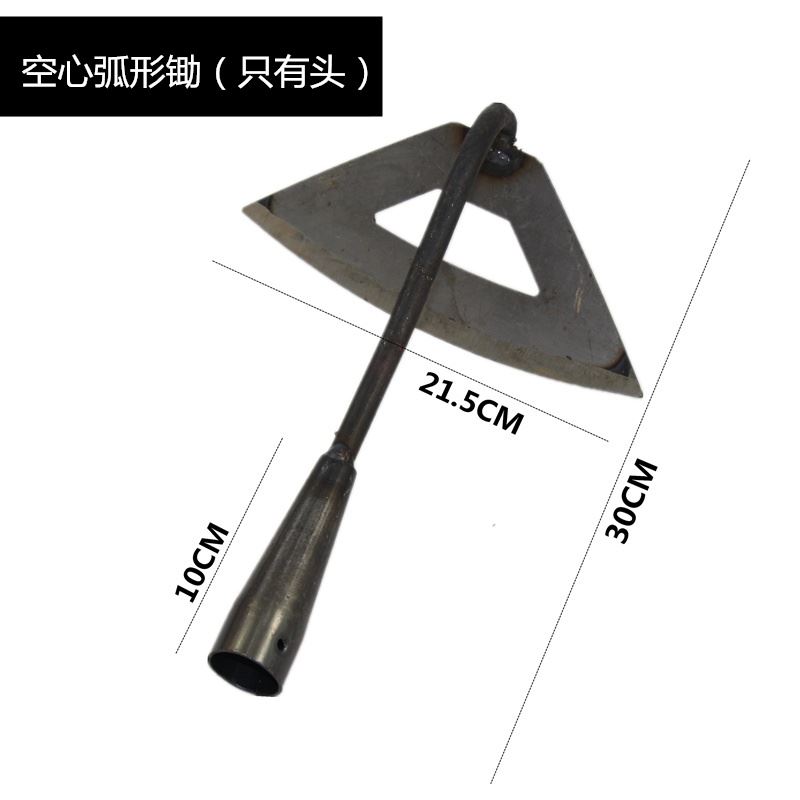 全钢小型锄头除草耙子种菜种花锄草神器家用农用地多功能工具图片