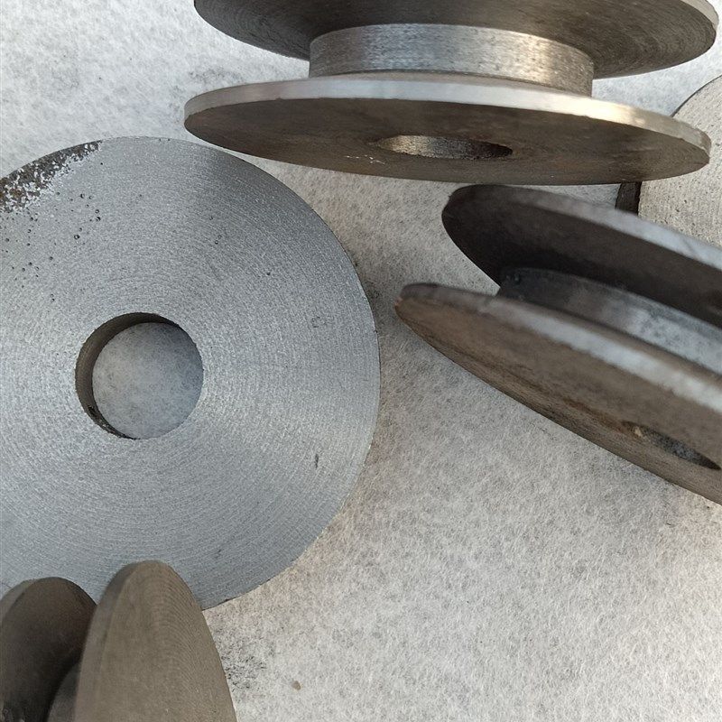 单槽轮A型B型皮带轮电机轮饼子轮传动轮铸铁变速轮三角带轮外径80