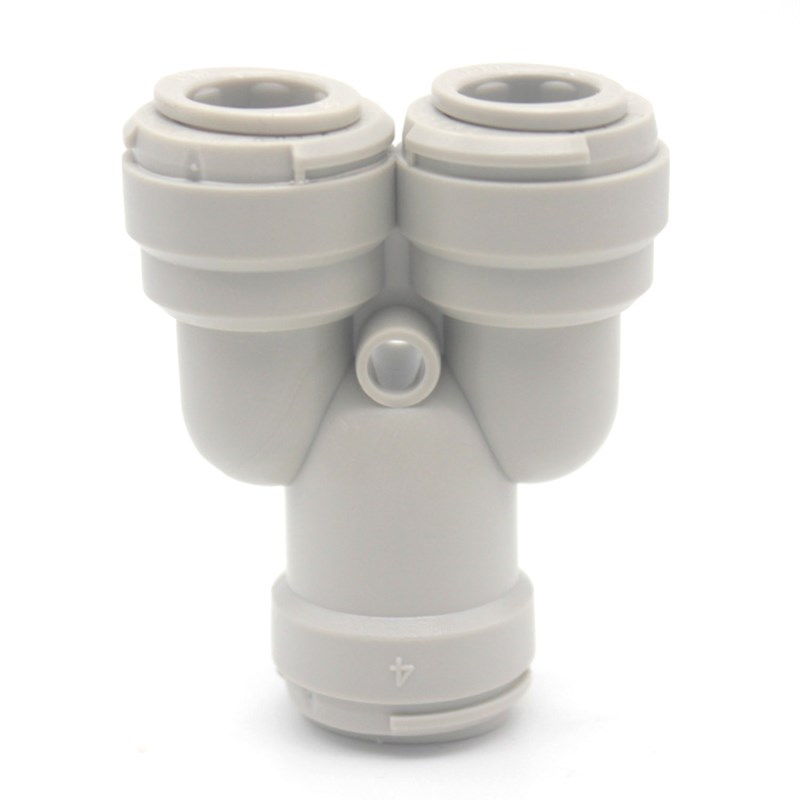 韩国dm净水器管子快速接头T型三通2分pe配件水管接头Y型大全通用