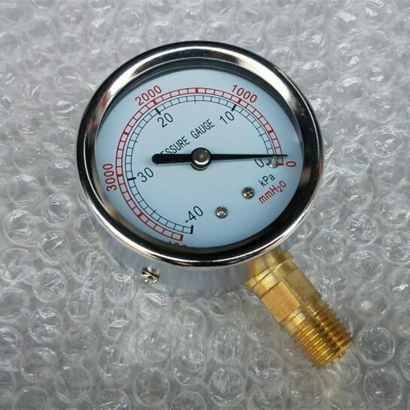 真空膜盒压力表 -40kpa~0 -4000mmh2o~0 负压真空膜盒表 ZE-60