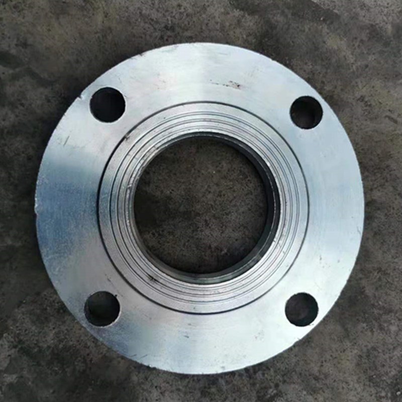镀锌丝扣法兰 水泵链接内螺纹法兰盘 镀锌水管法兰DN25 40 50 80