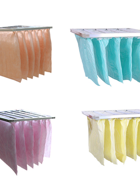 G4初效板式过滤器F7中效袋式空气过滤网中央空调除尘无纺布过滤袋