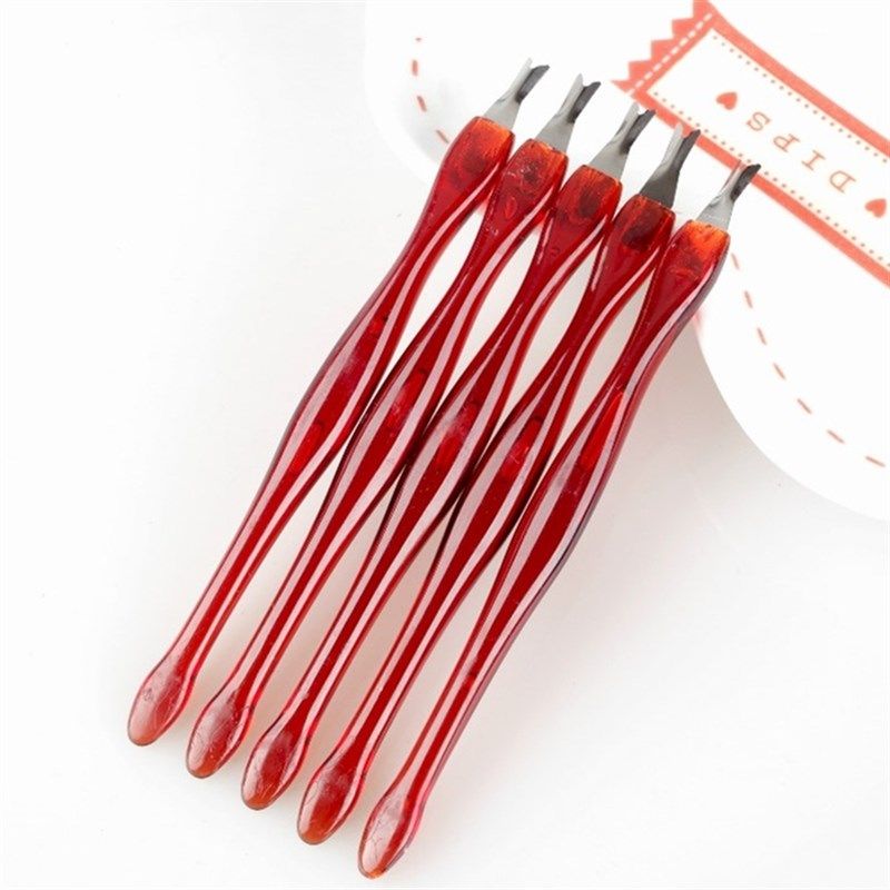 美甲工具 死皮推 V型修剪刀叉推 去死皮修脚指甲钳修理甲缘角质挫,珠宝/钻石/翡翠,翡翠裸石/蛋面,淘宝优惠券,粉丝福利购,淘宝优惠卷