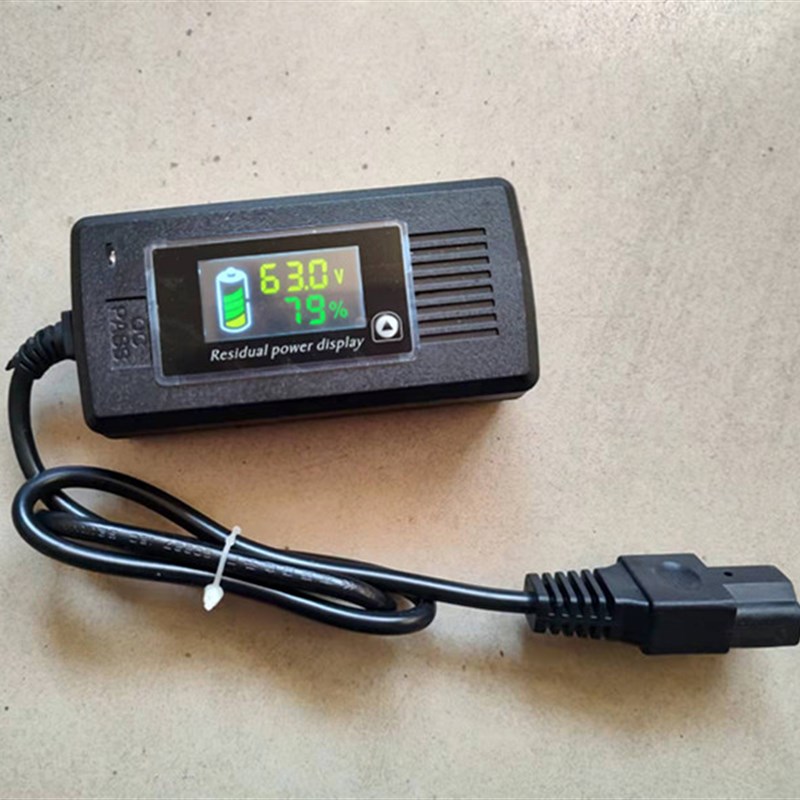 电动车电b量表12汽车蓄电池24铅酸48锂电池60电压72V Y直流数显通