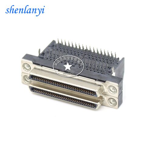 HMCR68FS-90 scsi 0.8间距 VHDCI68芯 PCB插针 V68双层母头PCB
