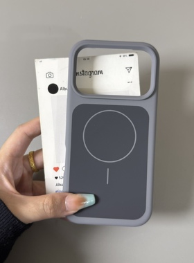 高级感深灰色液态磁吸壳适用iPhone17pro手机壳苹果17promax纯色小众韩