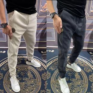菠萝绒裤 子休闲裤 男士 625裤 男卫裤 男2022新款 潮流裤 子秋季