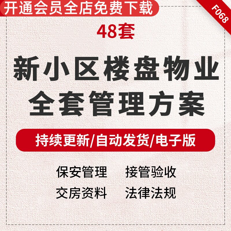 新小区楼盘物业管理系统制度规范章程员工培训实例实操理论方案标书表格模板 投诉处理巡查工作规范 保安培训