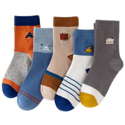 儿童袜子春秋薄款纯棉透气吸汗