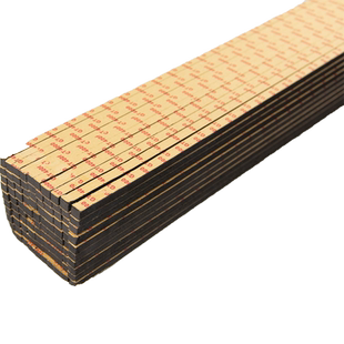 幕墙黑色EVA双面胶条贴玻璃窗户阳光房门窗固定用泡沫密填缝封胶条光伏自粘胶条