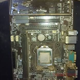 维修技嘉H81华硕H81M主板 带挡板 成色如议价