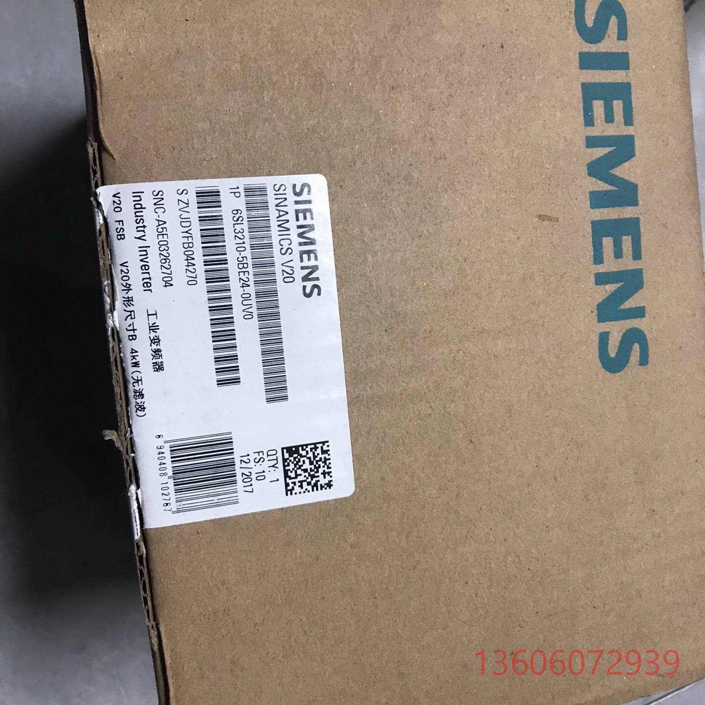 维修6SL3210-5BE24-0UV0 实物图 V20议价