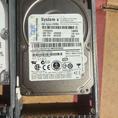 可维修IBM 43X0825 146G 10K SAS 2.5寸硬
