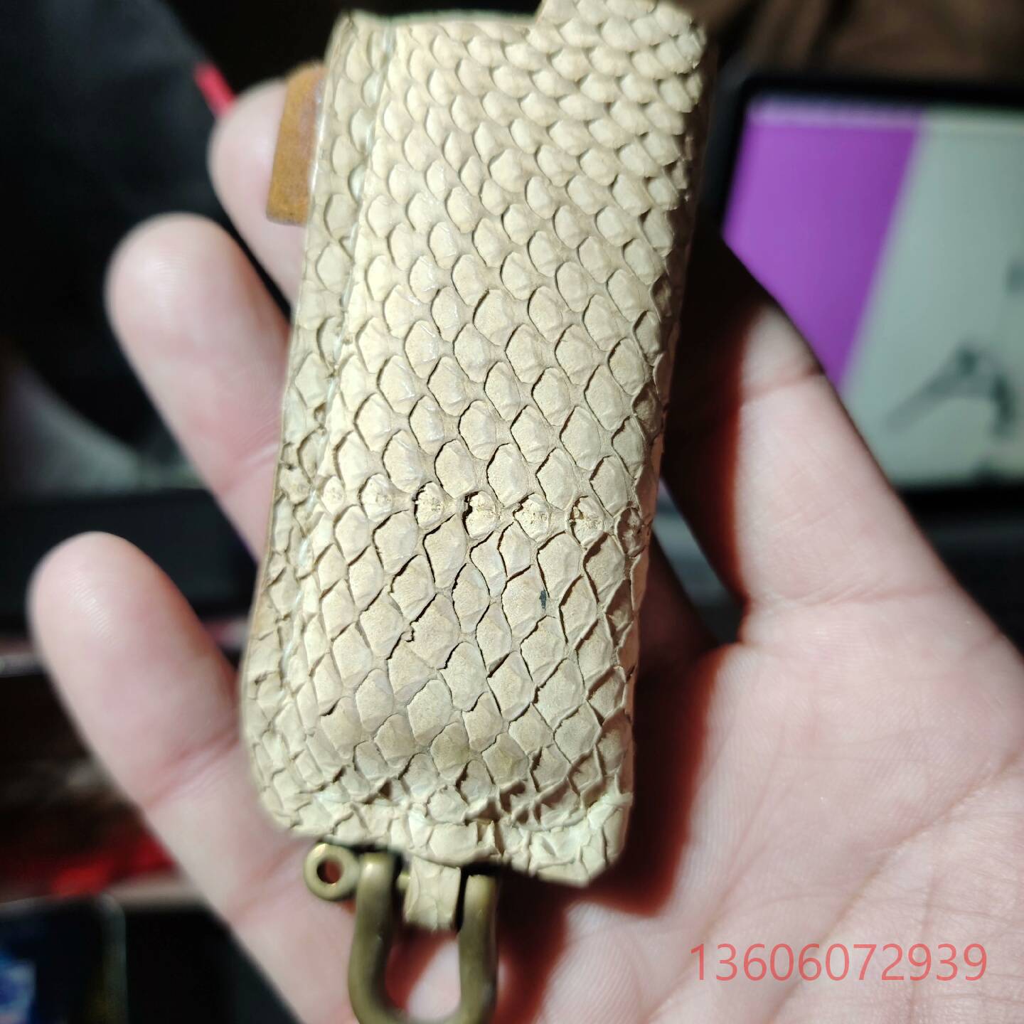 维修火机套 真皮 ms 火机套 铜扣 edc议价