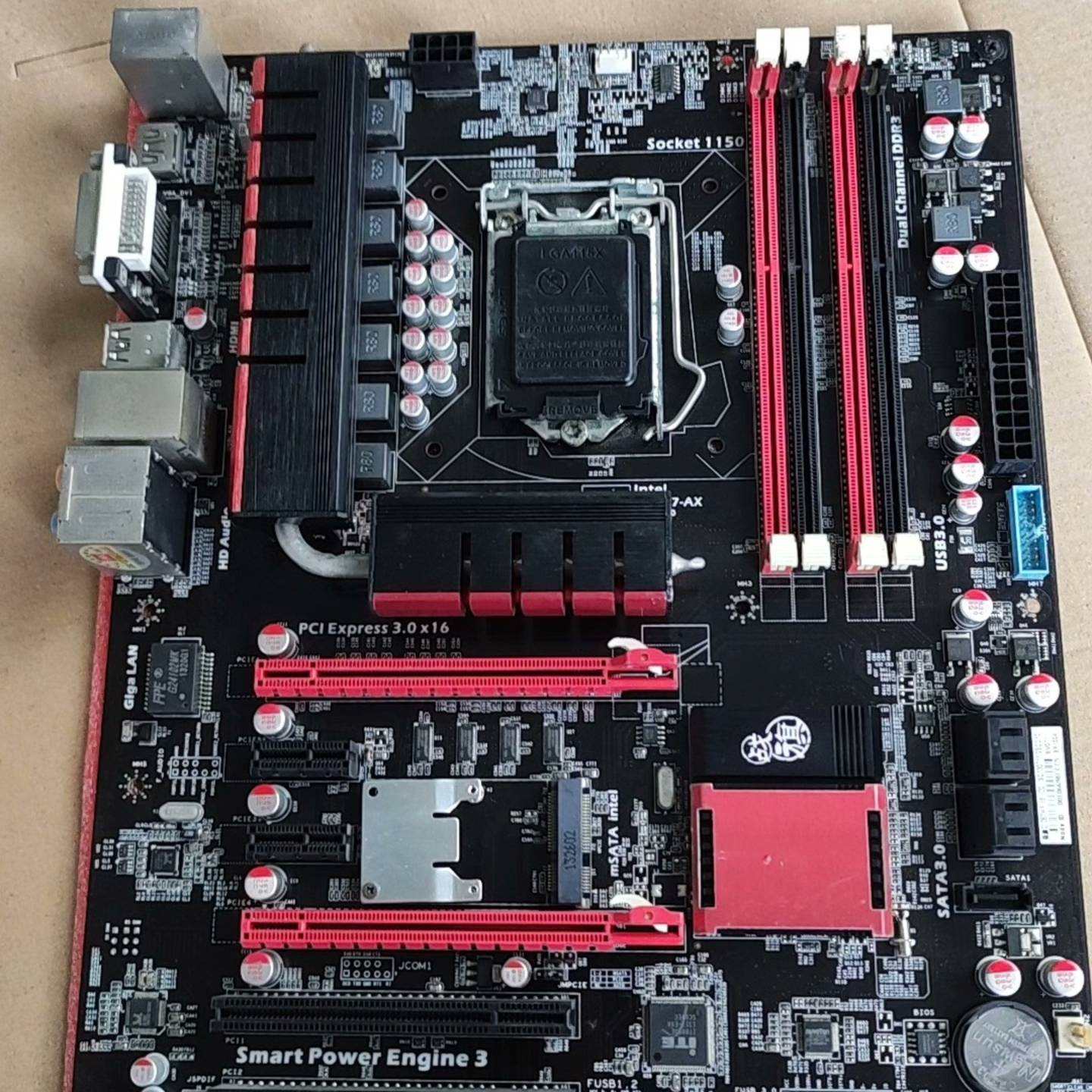 可维修七彩虹CF-Z87-AX战旗主板  集成显卡  豪华大板 配