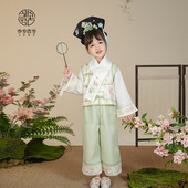 2026新款 唐装 古装 格格服女新中式 春秋中国风秋季 儿童汉服女童套装