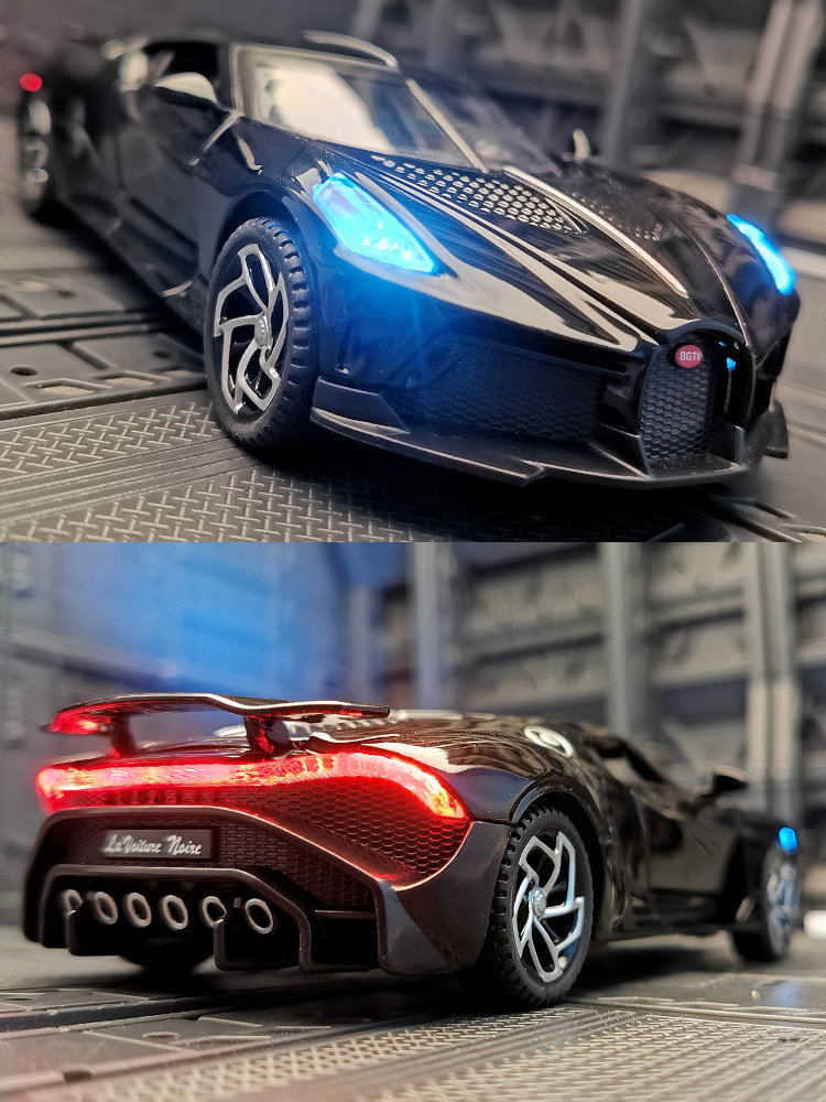1:32 시뮬레이션 BUGATTI 스포츠카 모델 합금 자동차 모델 금속 장난감 자동차 소년 생일 선물 장식품