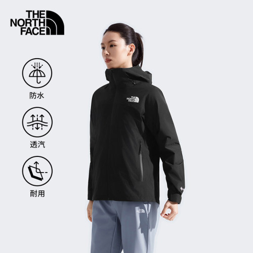 TheNorthFace北面25秋冬户外保暖GTX羽绒内胆三合一冲锋衣女8EWR