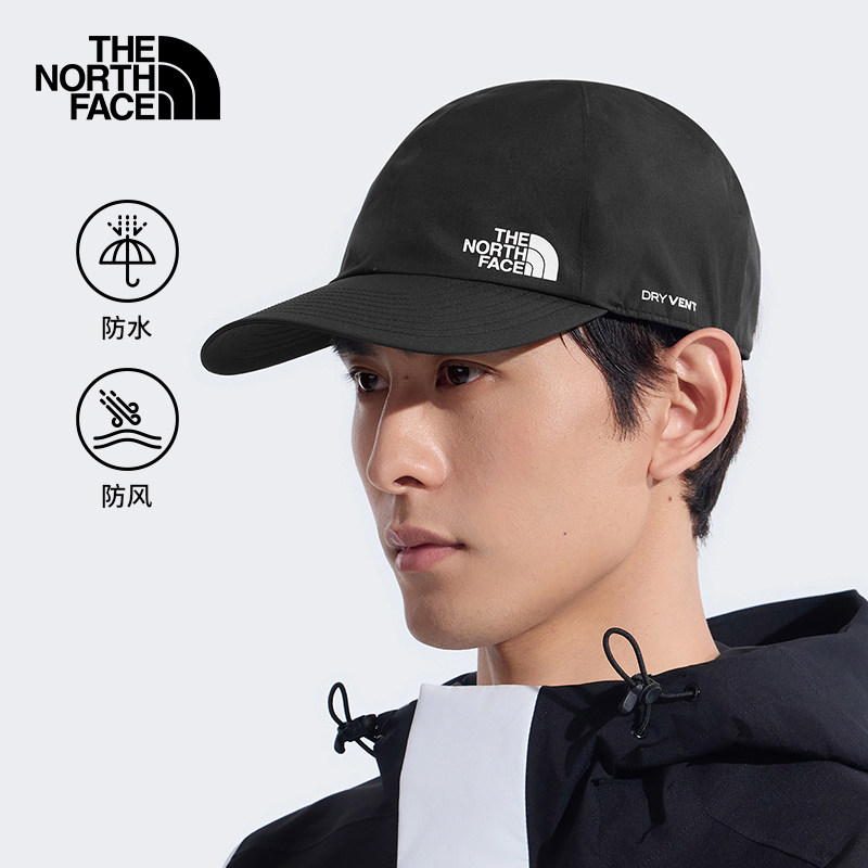 TheNorthFace北面防水棒球帽男女同款2026秋冬户外运动鸭舌帽8GMD