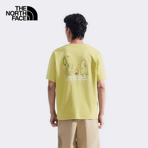 北面短袖情侣款户外休闲衣